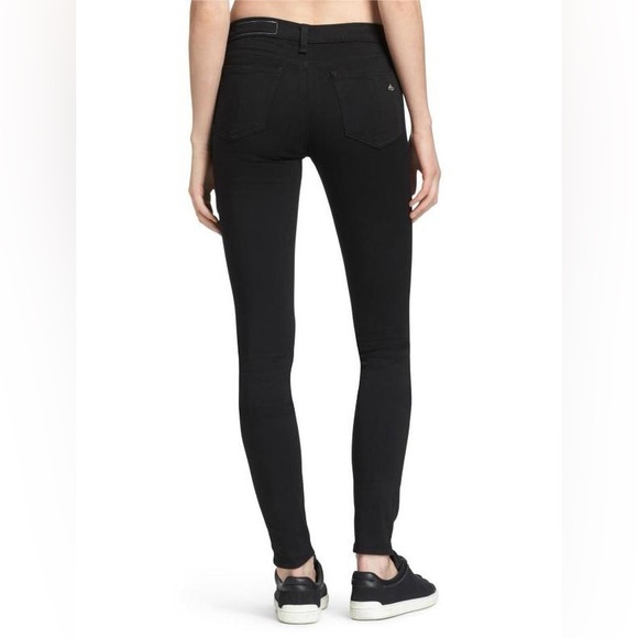 Rag & Bone Leggings in Black Plush Size 27 Jeggings Denim - Picture 2 of 13